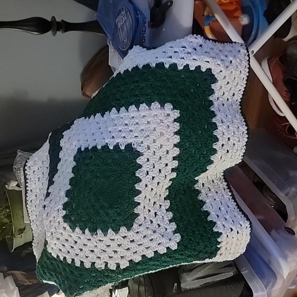 COPY - HAND CRAFTED handmade crochet baby blanket